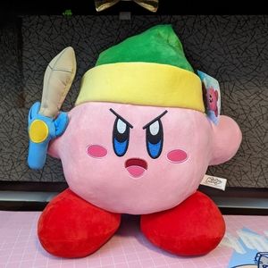 Nintendo 12" Plush Kirby with Sword